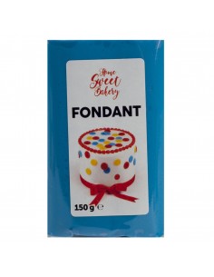 FONDANT AZUL "HOME SWEET...