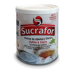 XILITOL Y STEVIA 'SUCRAFOR' 300 GRS (6 UND)
