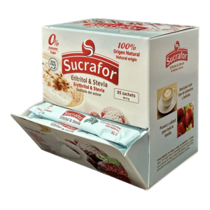 SUCRAFOR ERITRITOL Y STEVIA SACHET 85 UN*5GRS ( 8 UDS)