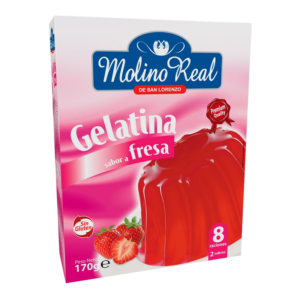 GELATINA FRESA MOLINO REAL 2x85 GR (12 UND)