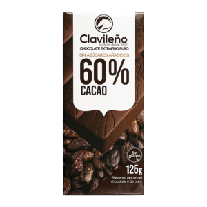 CHOCOLATE PURO 60% S/A 100 GR S/GLUTEN (20 UND)