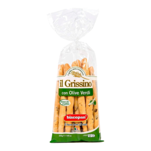 GRISSINI BISCOPAN ALLE OLIVE 200GR