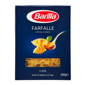 FARFALLE N50 BARILLA 500 GR (12 UND)