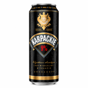 CERVEZA KARPACKIE SUPER MOCNE 9% LATA 50CL (24 UND)