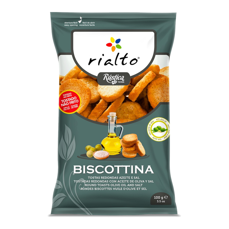 BISCOTTINA ACEITE Y SAL 100 GRS (12 UND)