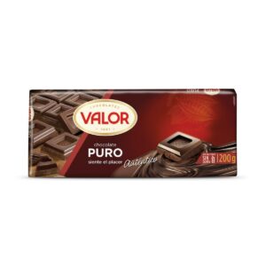 CHOCOLATE PURO 200GR VALOR (17 UND)