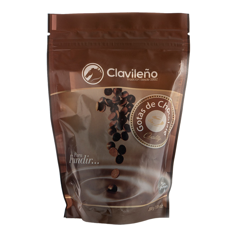 COBERTURA PURA GOTA 200GR S/GLUTEN (8 UND)