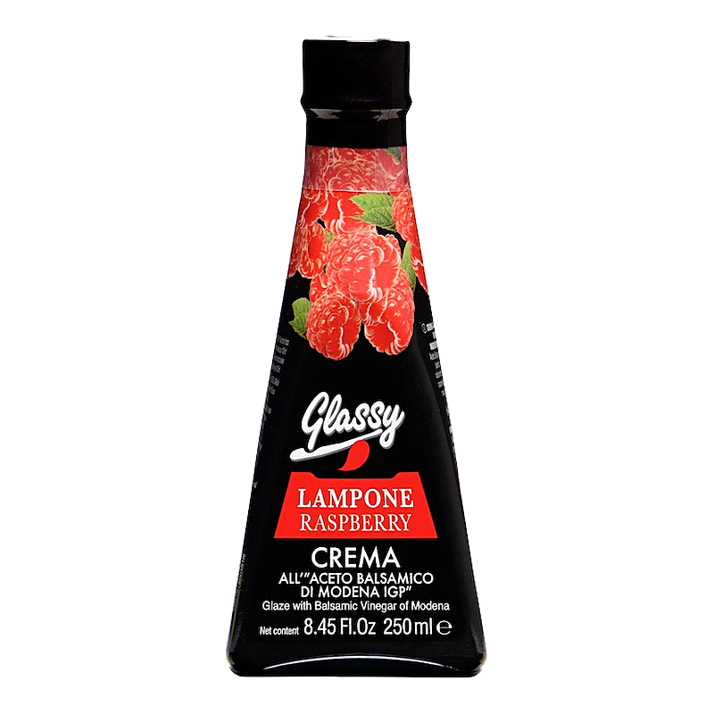 CREMA BALSÁMICA MODENA 250 ML GLASSY RASPBERRY (6 UND)