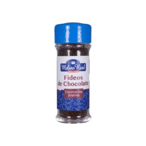 FIDEOS DE CHOCOLATE 50 GR MOLINO REAL (10 UND)
