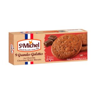 GALLETAS MANTEQUILLA & CHOCOLATE 150GR ST MICHEL (12 UND)