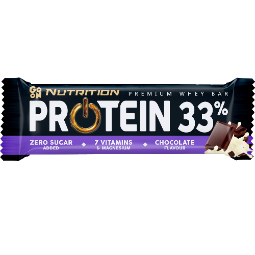 GO ON NUTRITION PROTEIN BAR 33% CHOCOLATE 50GRS (25 UDS.)
