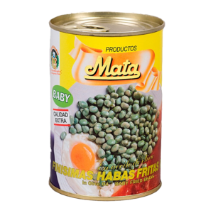 HABA FRITA BABY PRODUCTOS MATA 420GR (12 UND)