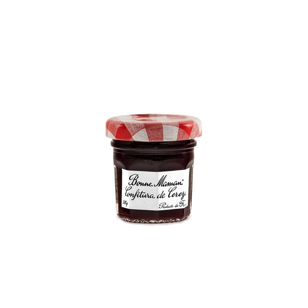 MERMELADA CEREZA BONNE MAMAN 30 GR (60 UND)