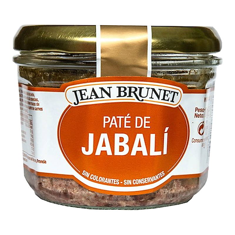 PATÉ DE JABALI 180GR (12 UND)