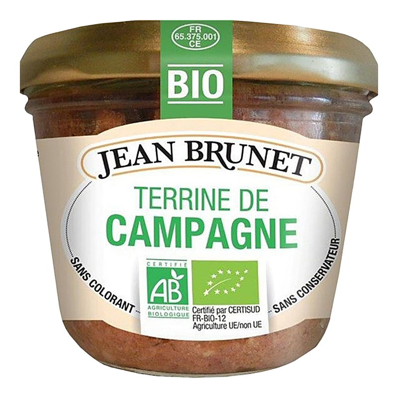 PATÉ DEL CAMPO BIO 180GR (12 UND)