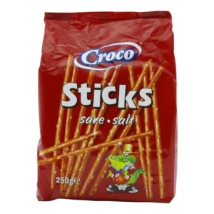 STICKS CON SAL CORTOS 250GR (14 UND)