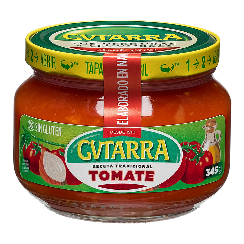 Tomate tradicional 345g Gvtarra