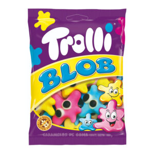BOLSA BLOB TROLLI 100GR (12 UND)