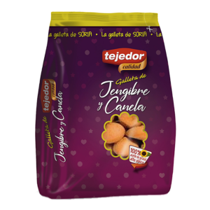 GALLETAS JENGIBRE Y CANELA 300 GRS (10 UND)