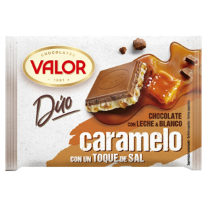 CHOCOLATE DÚO LECHE-CARAMELO