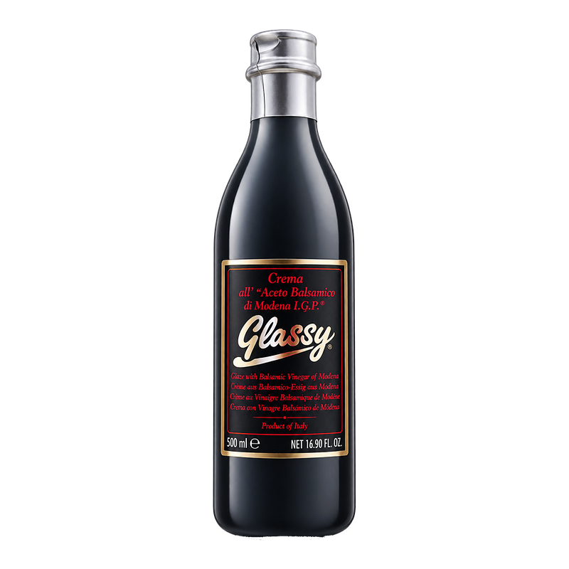 CREMA BALSÁMICA DE MODENA GLASSY 500 ML BELLEI (6 UND)