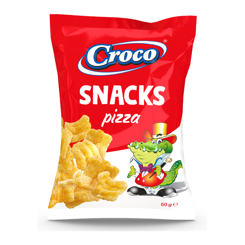 Snacks Pizza 50grs CROCO