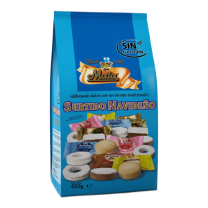 SURTIDO NAVIDEÑO SIN GLUTEN MATA 450GR (12 UND)