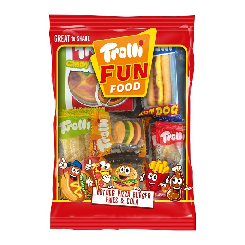 TROLLI FUN FOOD 12X88GRS Trolli